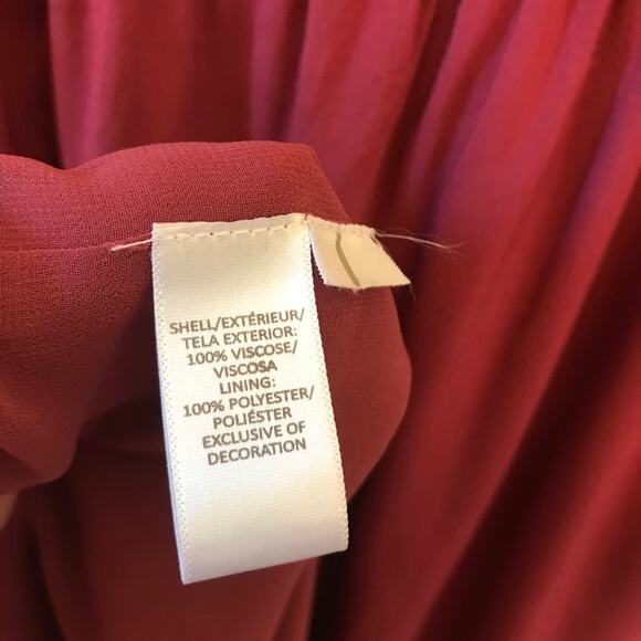 LOFT Off the Shoulder Dress Embroidered Viscose Size Small Short Mini - Picture 7 of 8